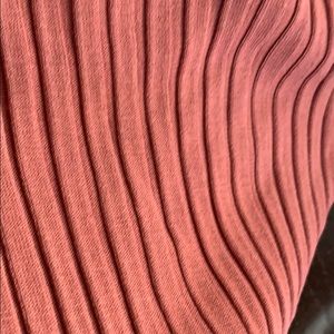 NWT Zara dark dusky rose crop turtle neck